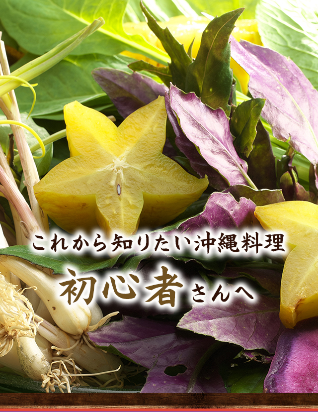 これから知りたい沖縄料理ビギナーんちゅさんへ